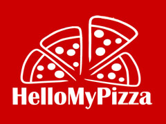 Hello My Pizza Logo